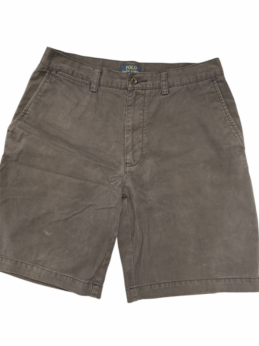 Ralph Lauren Polo Men's Flat Front Shorts in Brown